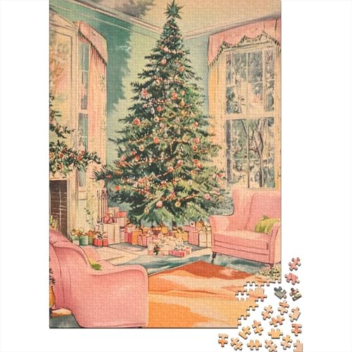 Frohes neues Jahr Puzzles Weihnachten Für Erwachsene 300pcs (40x28cm) von YHOPJKFRA