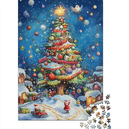 Frohes neues Jahr Puzzles Weihnachten Für Erwachsene 300pcs (40x28cm) von YHOPJKFRA