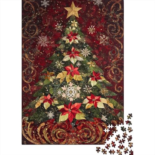 Frohes neues Jahr Puzzles Weihnachten Für Erwachsene 300pcs (40x28cm) von YHOPJKFRA