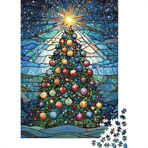 Frohes neues Jahr Puzzles Weihnachten Für Erwachsene 300pcs (40x28cm) von YHOPJKFRA