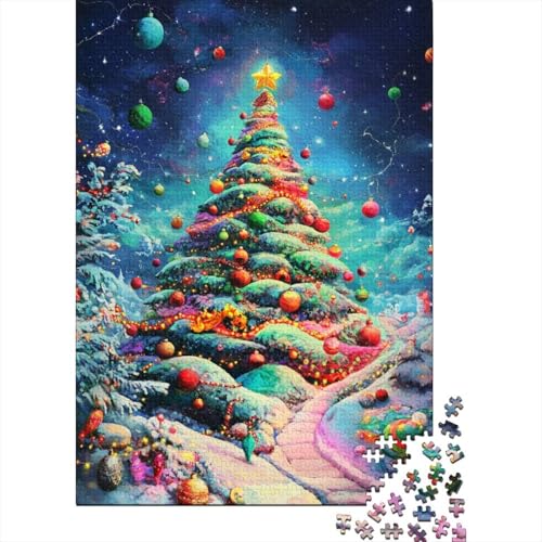 Frohes neues Jahr Puzzlespiel Weihnachten Für Erwachsene Und Kinder 300pcs (40x28cm) von YHOPJKFRA