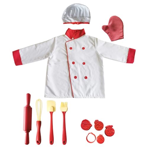 YIAGXIVG Kostüm Outfit Halloween Dress Up Kleidung Arzt Kostüm Set Feuerwehrmann Rollenspiel Spielzeug Jungen Mädchen von YIAGXIVG