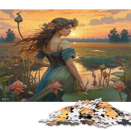 1000 Teile Puzzle Gotischer Stil Für Erwachsene Christmas Langlebig Herausforderungsstufe: Schwer von YIGEBAG