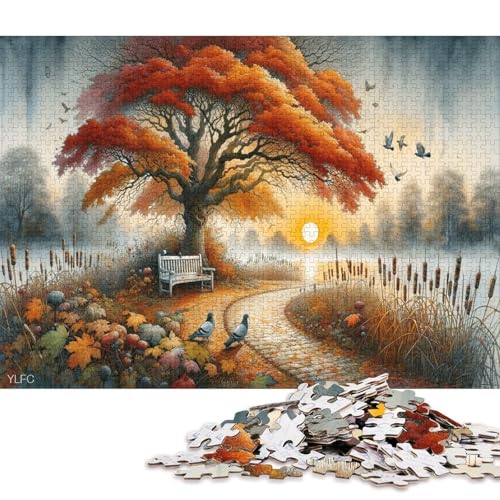 1000 Teile Puzzle Gotischer Stil Für Erwachsene Christmas Langlebiges Puzzle Anspruchsvolles Spiel, Level: Schwer von YIGEBAG