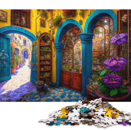 1000 Teile Puzzle Gotischer Stil Für Erwachsene Christmas Langlebiges Puzzle Anspruchsvolles Spiel, Level: Schwer von YIGEBAG