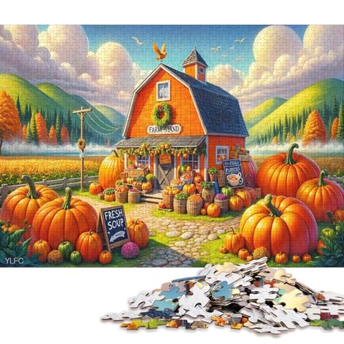 1000-teilige Puzzles Für Erwachsene Bunte Kunst Anspruchsvolles Spiel Christmas Family Activity Unmögliche Herausforderungen Für Erwachsene von YIGEBAG