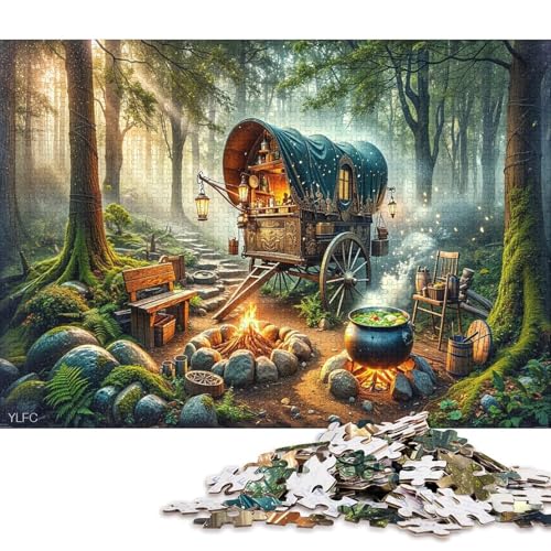 300-teiliges Puzzlespiel Bunte Kunst Für Erwachsene Christmas Pädagogisch Unmögliche Herausforderungen von YIGEBAG