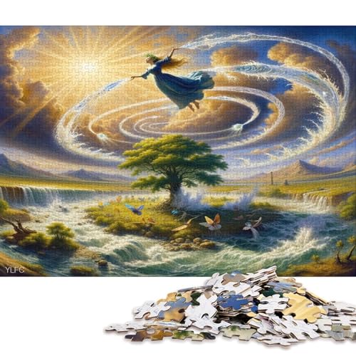 500 Teile Puzzle Gotischer Stil Für Erwachsene Christmas Family Activity Intellectual Educational von YIGEBAG