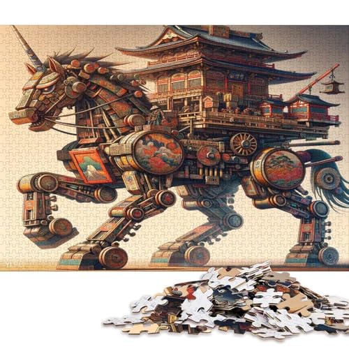 500 Teile Puzzle Gotischer Stil Für Erwachsene Christmas Langlebig Herausforderungsstufe: Schwer von YIGEBAG