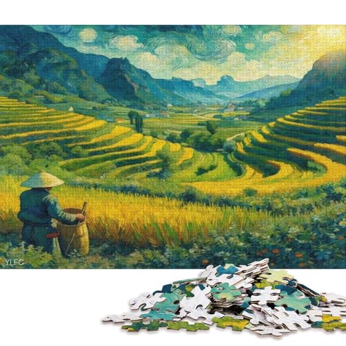 Christmas 1000-teiliges Puzzle Für Erwachsene 1000-teiliges Bunte Kunst Puzzle Für Erwachsene, Familienspiele, Unmögliche Herausforderungen von YIGEBAG