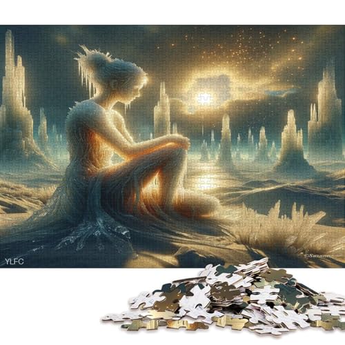 Gotischer Stil 300-teiliges Puzzlespiel Für Erwachsene Christmas Puzzles Lernspiele, Schwierigkeitsgrad: Schwer von YIGEBAG