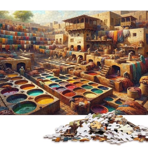 Gotischer Stil 500 Teile Christmas Puzzles Für Erwachsene Puzzles 500 Teile, Unmögliche Herausforderungen von YIGEBAG