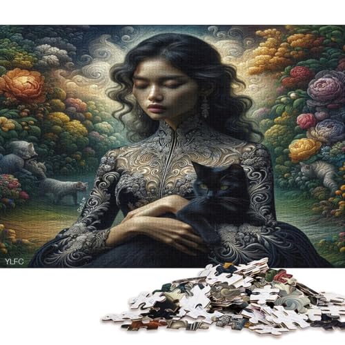 Gotischer Stil Puzzle 300 Teile Christmas Puzzles Für Erwachsene 300 Teile, Unmögliche Herausforderungen von YIGEBAG