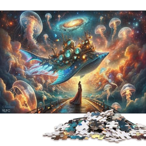 Gotischer Stil Puzzles Mit 1000 Teilen Für Erwachsene Christmas Lernspiele Für Erwachsene, Herausforderndes Spiel von YIGEBAG