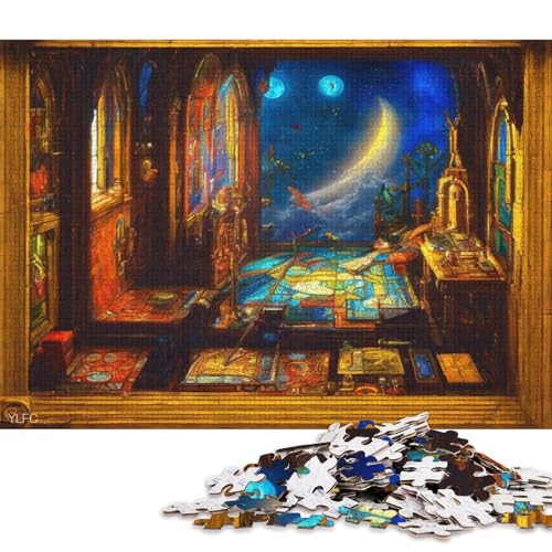 Gotischer Stil Puzzles Mit 300 Teilen Für Erwachsene Christmas Lernspiele Für Erwachsene, Herausforderndes Spiel von YIGEBAG