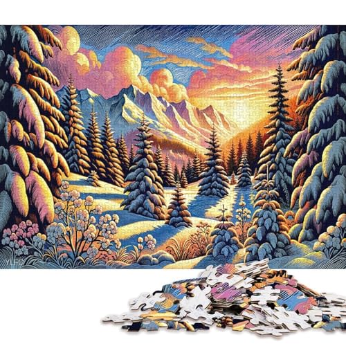 Magisches Gemüse 300-teiliges Puzzle Für Erwachsene Christmas Puzzle Anspruchsvolles Spiel, Schwierigkeitsgrad: Schwer von YIGEBAG