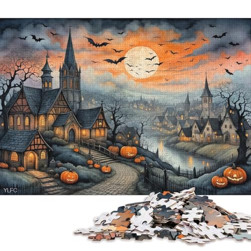 Puzzlespiel 300 Teile Gotischer Stil Für Erwachsene Christmas Anspruchsvolles Spiel Für Erwachsene, Familienaktivität von YIGEBAG