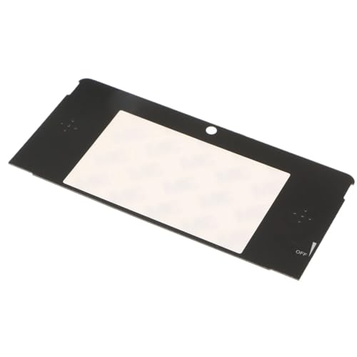 Tragbarer Ersatz-LCD-Bildschirm-Objektivschutz aus Glas, langlebig, 3DS-Bildschirmrahmen, perfekt für LCD-Bildschirm, LCD-Oberbildschirm, Ersatz, einfache Installation von YIGZYCN