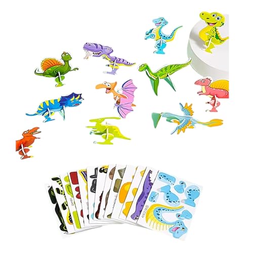 YIGZYCN 25 Teile/Satz Cartoon 3D Puzzle Spielzeug Baustein Spielzeug Hand Koordination Training Spielzeug von YIGZYCN