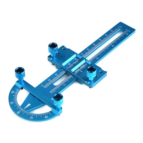 YIGZYCN Auto Schock Synchronizer Suspension Feder Härte Einstellbare Lineal Werkzeug Für 1:10 Modell Crawler Spielzeug von YIGZYCN