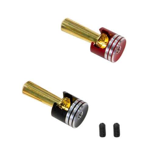 YIGZYCN Fernbedienungs Crawler Autobatterie Anschlussstecker Aluminiumlegierung Und Messing Kühlkörpergriffe Bananenstecker Set von YIGZYCN