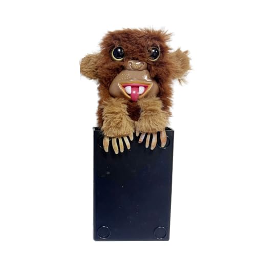 YIGZYCN Monkey Box Modell Halloween Spielzeug Mit Timer Urkomische Monkey Box Künstliche Gruselige Monkey Box Kinder Geschenke von YIGZYCN