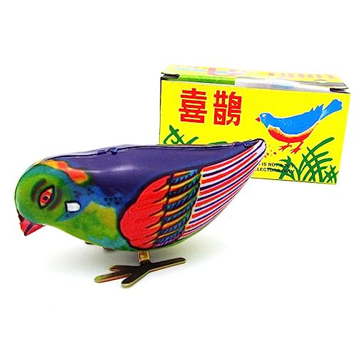 YIGZYCN Neuartiges Aufziehspielzeug Für Kinder Vintage Stil Aus Weißblech Zum Basteln In Form Eines Pickenden Vogels Für Kinder Partyzubehör Geschenke Für Kinder von YIGZYCN