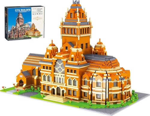 YILETKC Harvard Universität Mini Bausteine Architektur, 5379 Teile Weltarchitektur Bausteine Modell Spielzeug, MOC Klemmbausteine Bauspielzeug, Geschenk für Kinder und Erwachsene Architektur von YILETKC