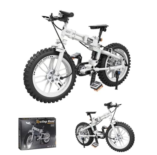 YILETKC Technik Fahrrad Bausteine Modell, 242 Teile Mountainbike Faltrad Bausteine Mountain Bike Modell Bauset, Konstruktionsspielzeug Bike Geschenk für Teenager und Erwachsene YILETKC Technik Fahrrad Bausteine Modell, 242 Teile Mountainbike Faltrad Bausteine Mountain Bike Modell Bauset, Konstruktionsspielzeug Bike Geschenk für Teenager und Erwachsene von YILETKC