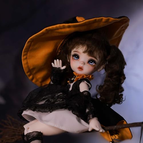 BJD Doll 1/6 BJD Puppen DIY Handgemacht SD Puppen Gelenkig Mädchen Spielzeug mit Voller Satz Kleidung Schuhe Perücke Make-Up für Geburtstage Weihnachten von YIMBFCA