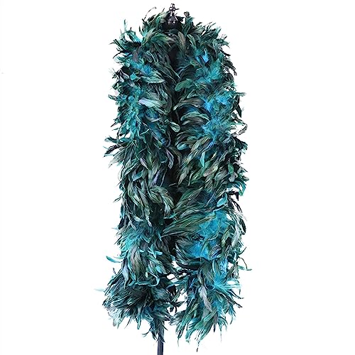 2meters Chicken Boa Feathers for Craft Dress Decoration Accesories Carnival Festival Für Nähen(03) von YIMEIYA