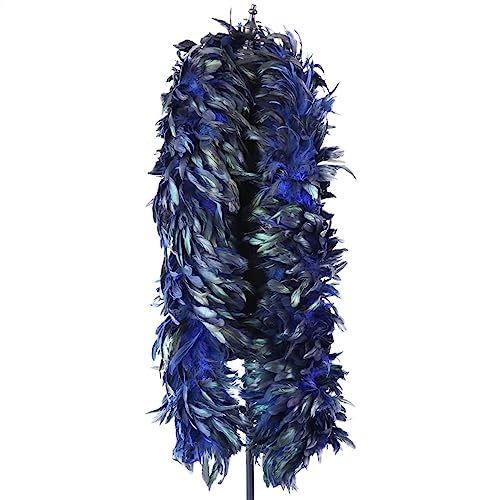 2meters Chicken Boa Feathers for Craft Dress Decoration Accesories Carnival Festival Für Nähen(04) von YIMEIYA