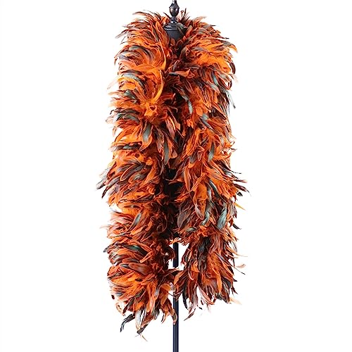 2meters Chicken Boa Feathers for Craft Dress Decoration Accesories Carnival Festival Für Nähen(05) von YIMEIYA