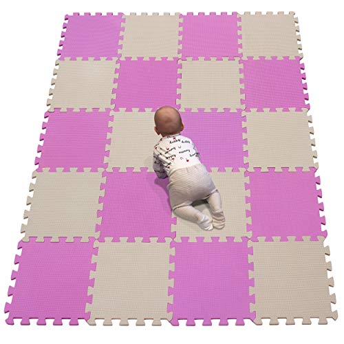 YIMINYUER® 20 Teilige (30cm×30cm×1cm Einzelstück), Puzzlematten Baby, Puzzlematte Spielmatte, Babys Puzzle Matten, Kinder Spielmatten R03R10G301020 von YIMINYUER