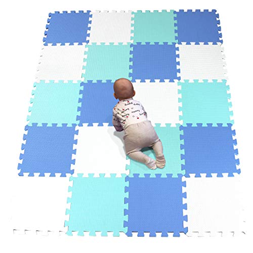 YIMINYUER® 20 Teilige (30cm×30cm×1cm Einzelstück), Puzzlematten Baby, Puzzlematte Spielmatte, Babys Puzzle Matten, Kinder Spielmatten R01R07R08G301020 von YIMINYUER