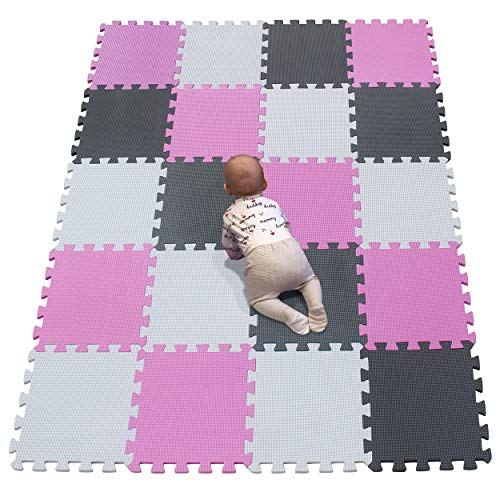 YIMINYUER® 20 Teilige (30cm×30cm×1cm Einzelstück), Puzzlematten Baby, Puzzlematte Spielmatte, Babys Puzzle Matten, Kinder Spielmatten R01R03R12G301020 von YIMINYUER