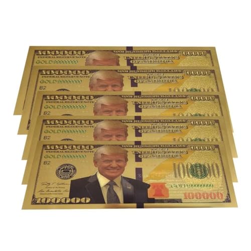 10 Stück 2024 Trump Bills, $100 Präsident Donald Trump Banknote von YIQILAFADA