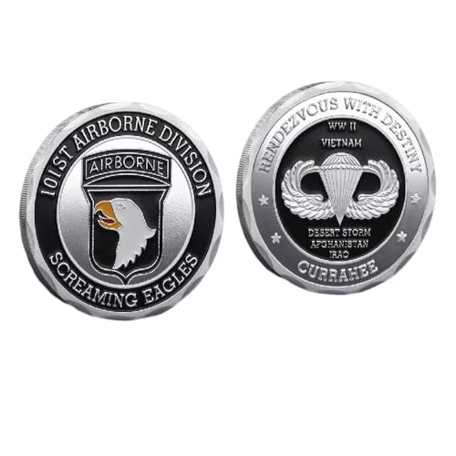 101st Airborne Division Challenge Coin Metal Coin for Gift Thank You Veteran von YIQILAFADA