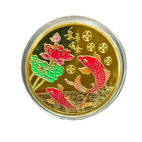 Good Luck Koi Fish Lotus to Wish You More Than Need Every Year - Bring Good Fortune von YIQILAFADA