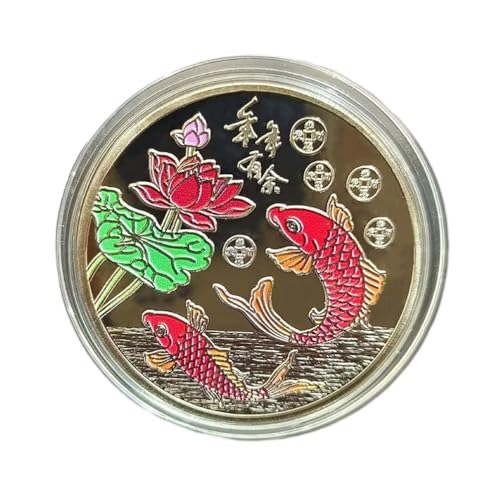 Good Luck Koi Fish Lotus to Wish You More Than Need Every Year - Bring Good Fortune von YIQILAFADA