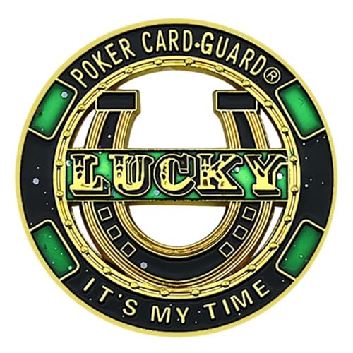 Poker Card Guard Coin Collectibles Table Games Poker Poker Gifts for Men, Poker Card Protector, Poker Accessories von YIQILAFADA