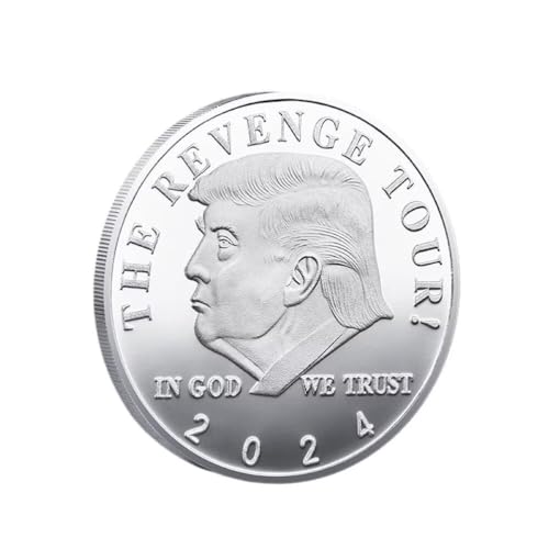 Präsident Donald Trump Münze, Trump 2024 Coin The Revenge Tour Coin von YIQILAFADA