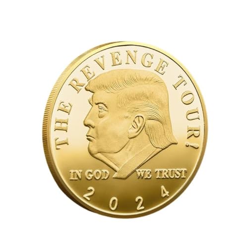 Präsident Donald Trump Münze, Trump 2024 Coin The Revenge Tour Coin von YIQILAFADA