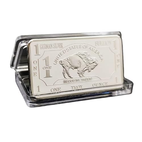 Replik 28.3 g One Troy Ounce Bullion Bar mit Büffeldesign von YIQILAFADA