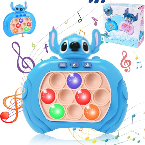 Bubble Sensory Squeeze Toy, Quick Push Spiel, Pop Controller Game, Quick Push Spielzeug, Quick Push Fidget Spielzeug, Quick Push Bubble Game, Bubble Sensory Fidget Toy für Kinder Lernspielkonsole von YISKY