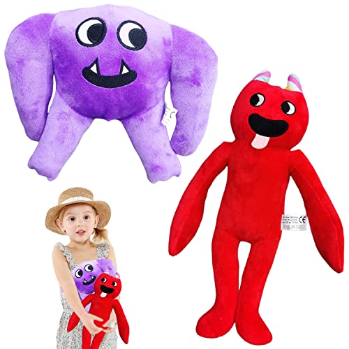 Garten of Banban Plush, 2 Pcs Banban Plüschtier, Garten von Banban Plüschtiere, Horror Plüschtier Garten Of Banban, Plüschtier Stofftier, Banban Plush Doll, Spielzeug für Kinder, Fans Und Freunde von YISKY