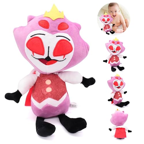 Helluva Boss Plüsch, Helluva Boss Anime Plush Toy, Helluva Boss Cartoon Plush Doll, Stolas Owl Plush, Devil Plush Figure, Helluva Boss Plüschtiere, Geschenke für Fans, Kinder und Spielbegeisterte von YISKY