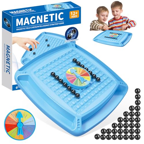 Magnetisches Schachspiel, Tragbares Magnetic Schachbrett, Magnetisch Schach Brettspiel, Multiplayer Magnetisches Schach, Magnetic Schachspiel Für Kinder, Schachbrett Magnetisch Für Familientreffen von YISKY