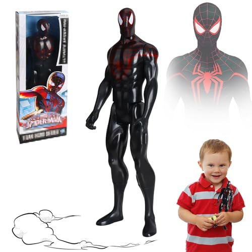 Spider Action Figure, 30 cm Hero Serie Action Spider Figur, Spider Modell Spielzeug, Party Spider Figur, Super Freunde Action Figuren, Hero Figuren für Kinder ab 4 Jahren Geburtstagsgeschenk von YISKY