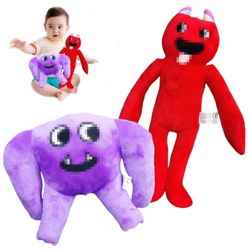 Garten of Banban Plush, 2 Pcs Banban Plüschtier, Garten von Banban Plüschtiere, Horror Plüschtier Garten Of Banban, Plüschtier Stofftier, Banban Plush Doll, Spielzeug für Kinder, Fans Und Freunde von YISKY